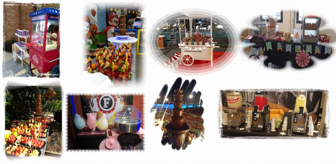 Maquinaria alquiler eventos Barcelona, Girona, Lleida, Tarragona